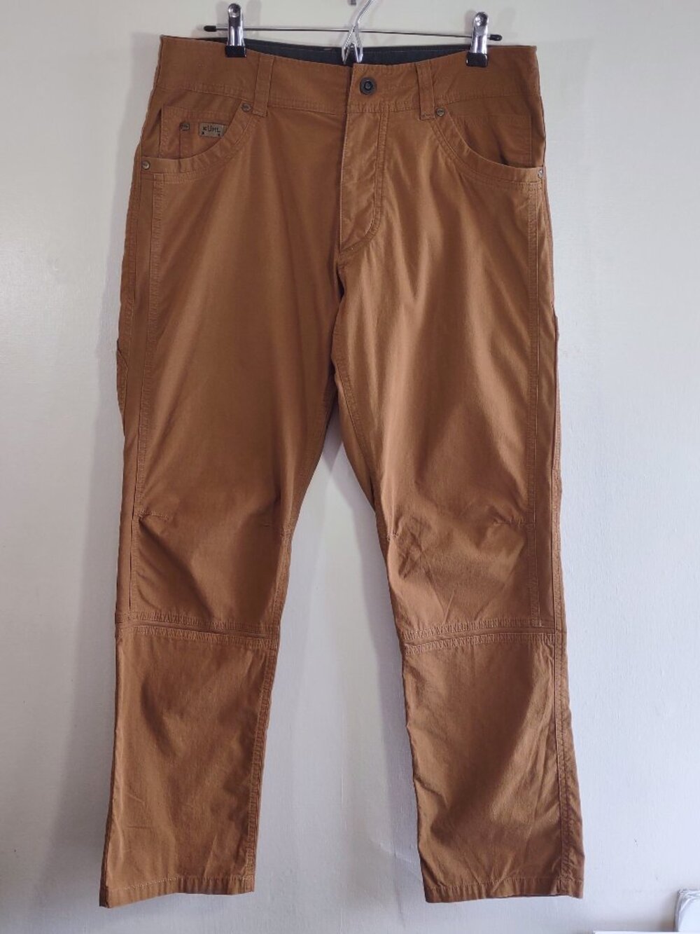 KUHL Radikl Pants Men's Size 34 x 30 Dark Khaki Hiking Outdoor Utility